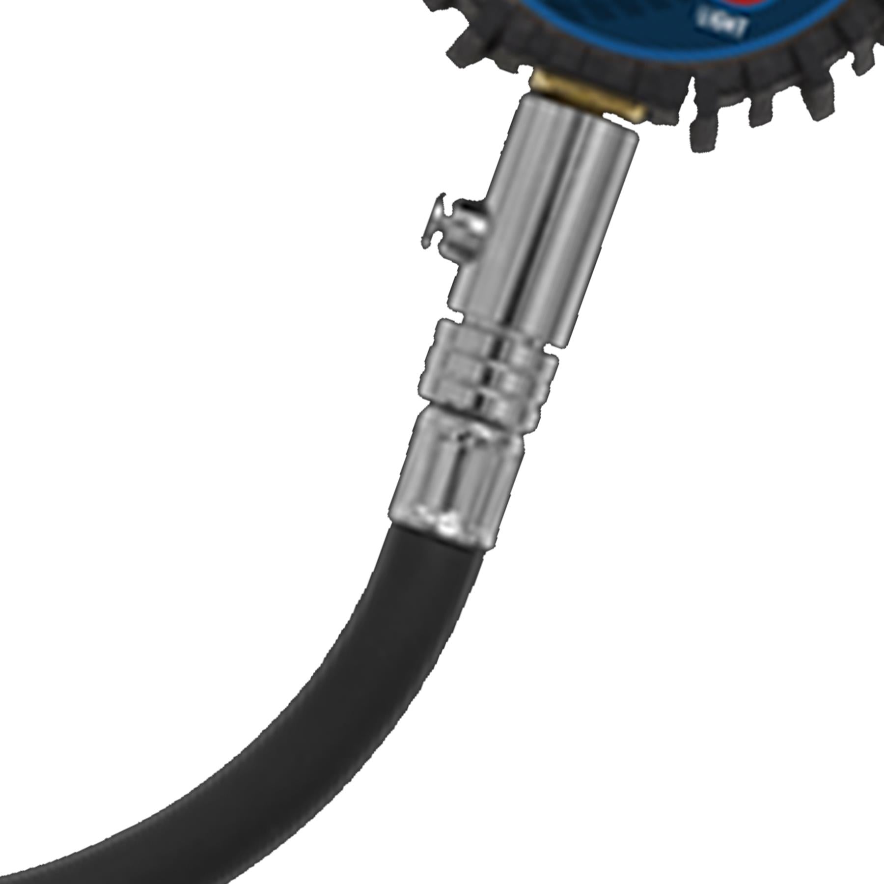 Sealey Digital Tyre Pressure Gauge with Push-On Connector