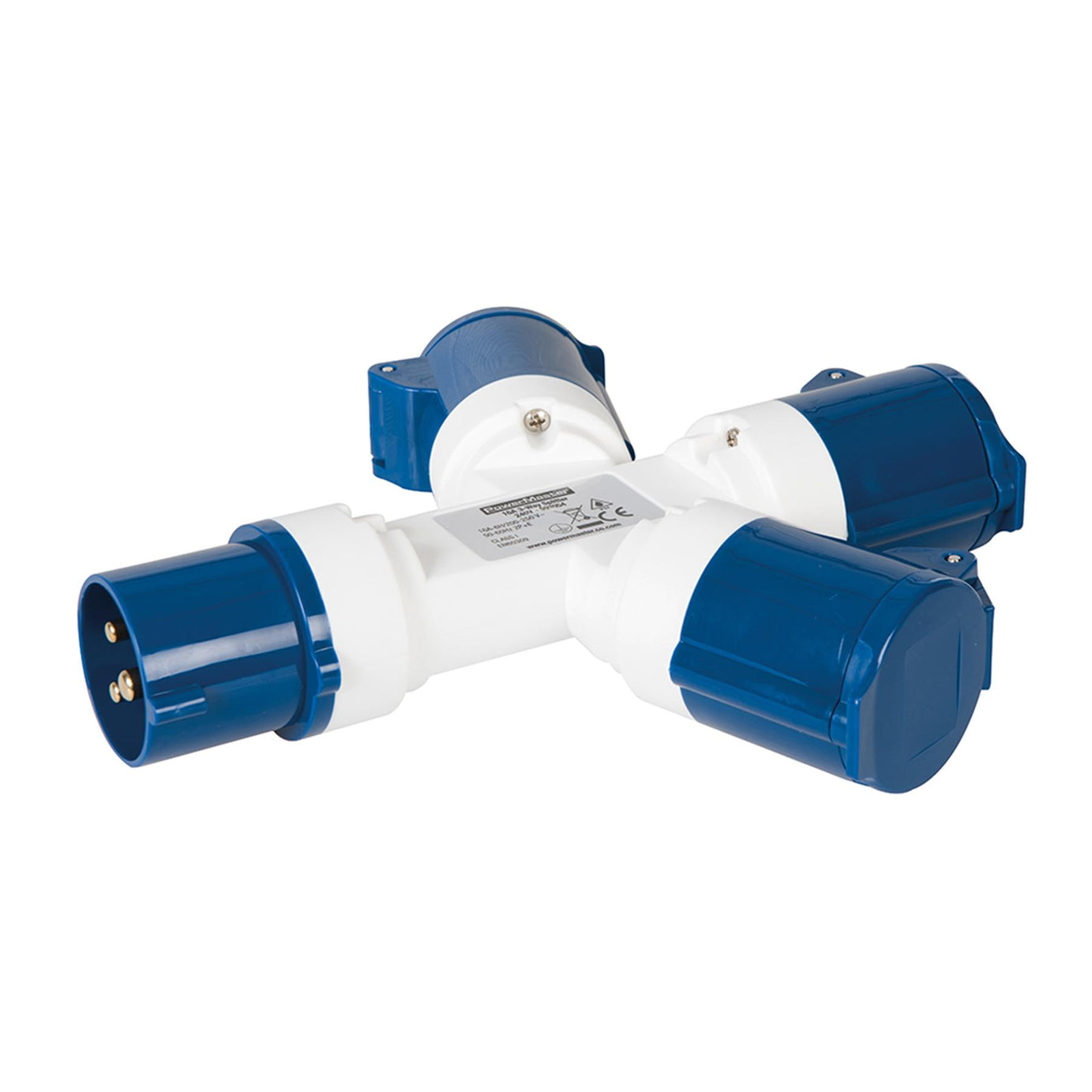 3 Way 240 V Volt Branch Spliter Y Junction Box 16 A Amp Site Socket Industrial