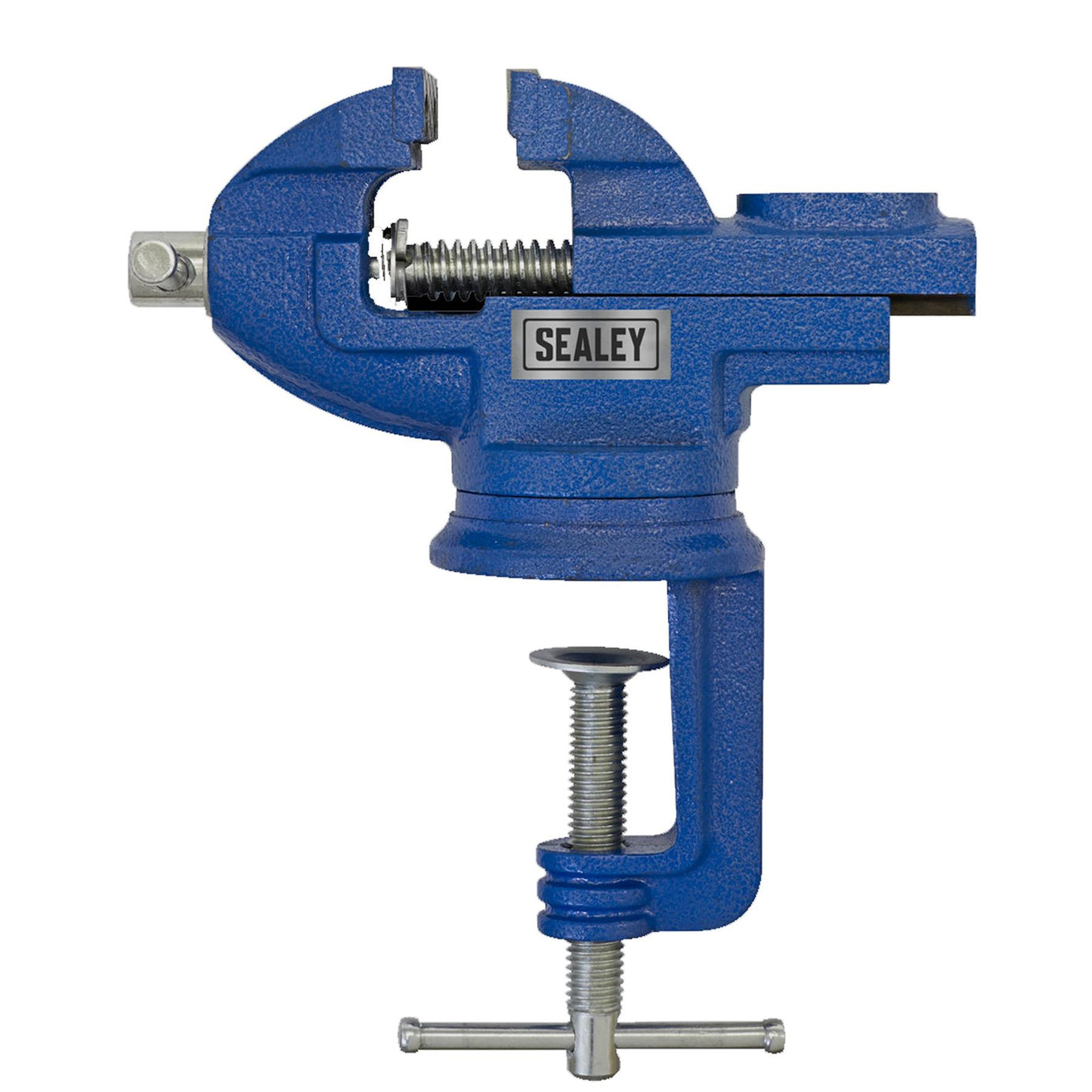 Sealey 50mm Swivel Base Baby Vice Model Making Bench Table Fix Clamp Small DIY