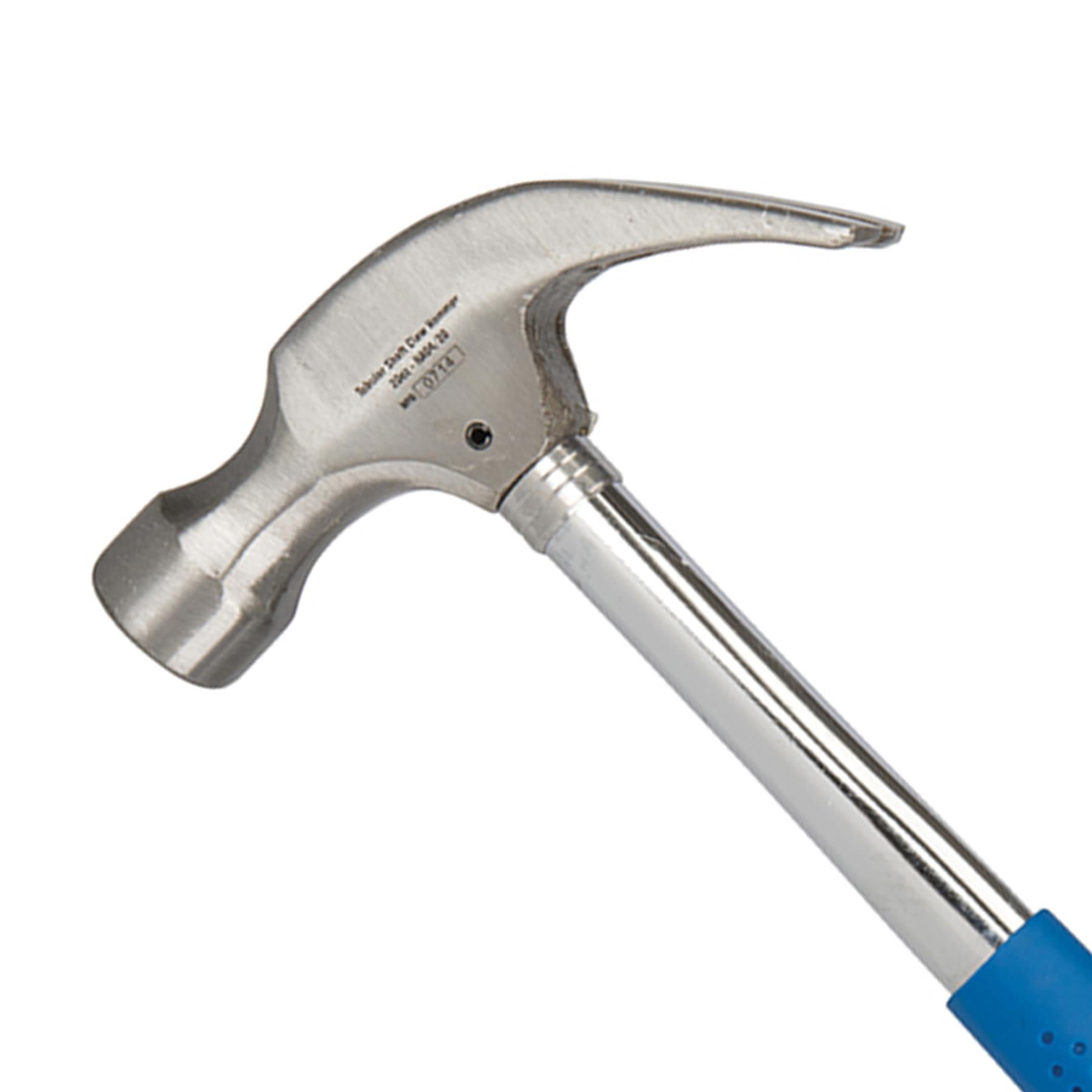 Heavy Duty Tubular Shaft Claw Hammer 16Oz (454G) High Grip Woodwork Workshop DIY