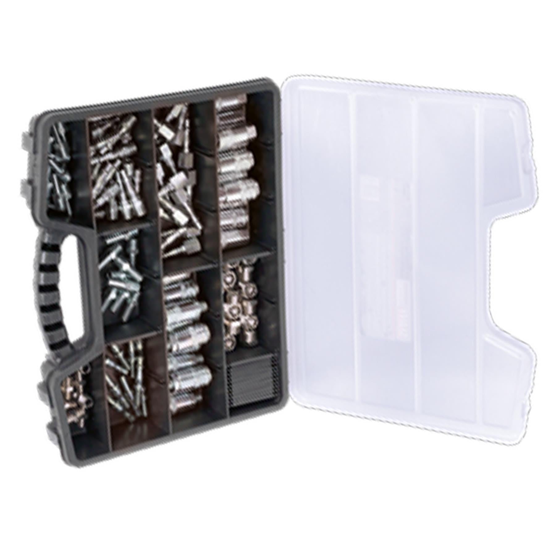 Sealey Air Coupling Kit 110pc  Composite Storage Case Easy Selection