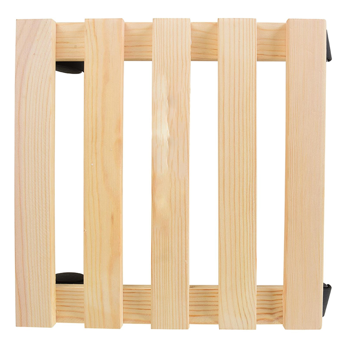 Square Pot Trolley With 4 Castors & Solid Beech Wood For Easy Transport 60Kg