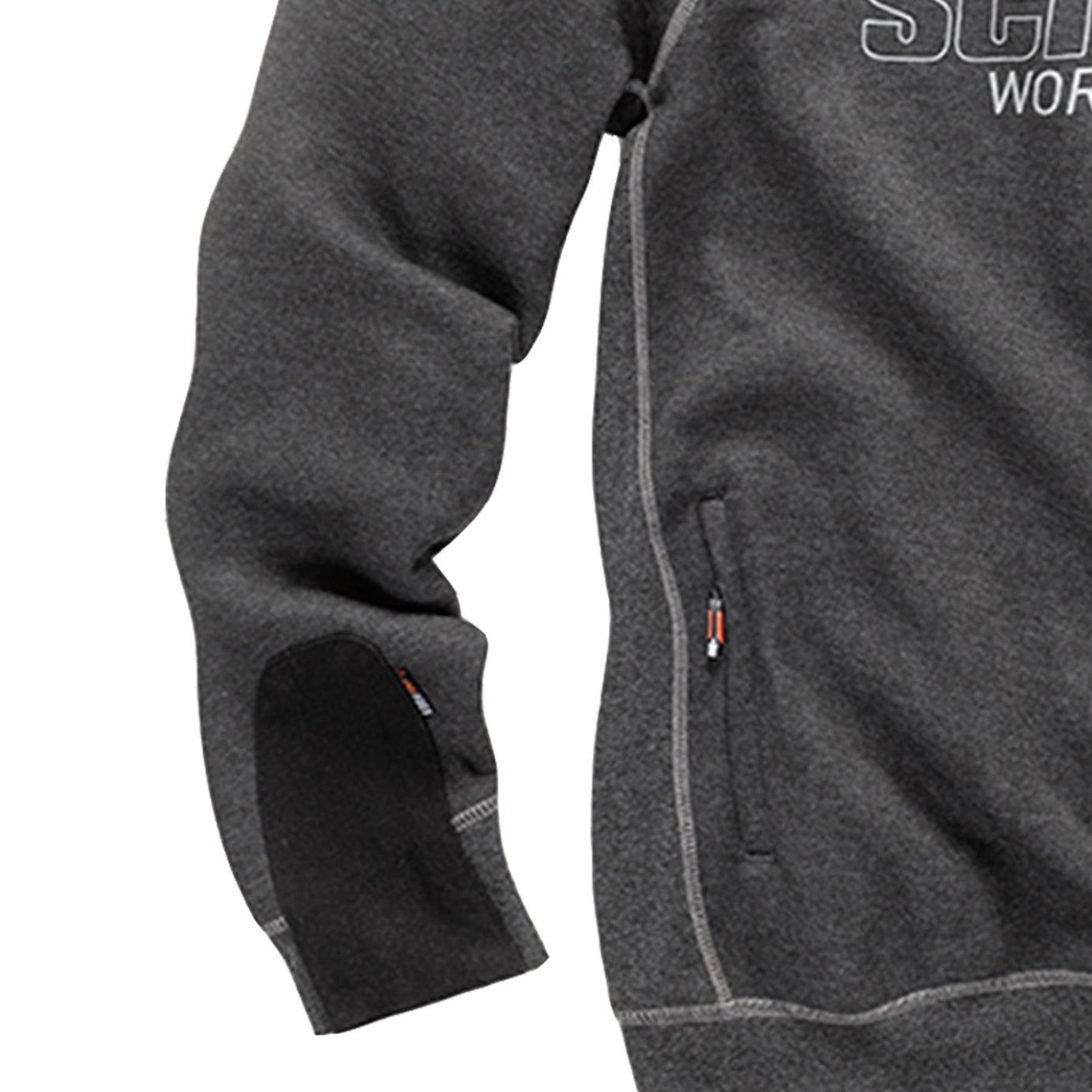 Scruffs Trade Hoodie Graphite S Zipped Pockets