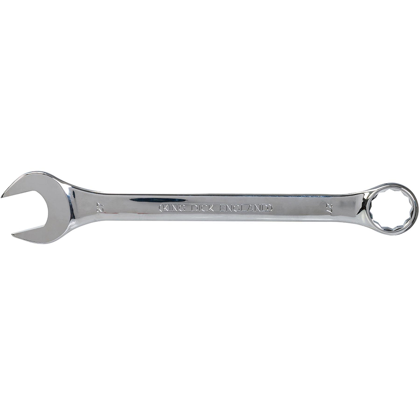 King Dick metric 27 MM polished chrome combination spanner wrenches spanners