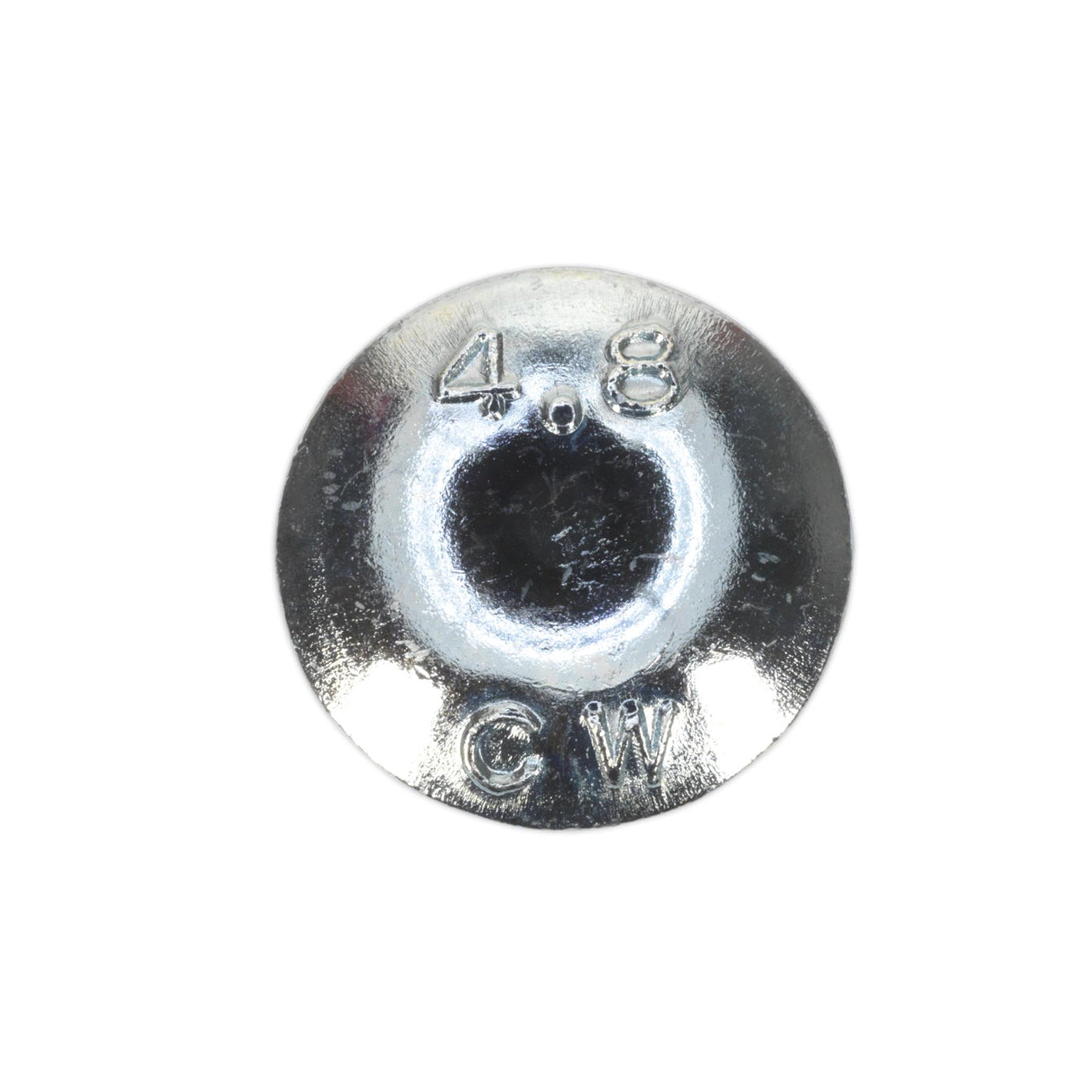 Sealey Coach Bolt & Nut DIN 603 - M8 x 75mm Zinc Pack of 50