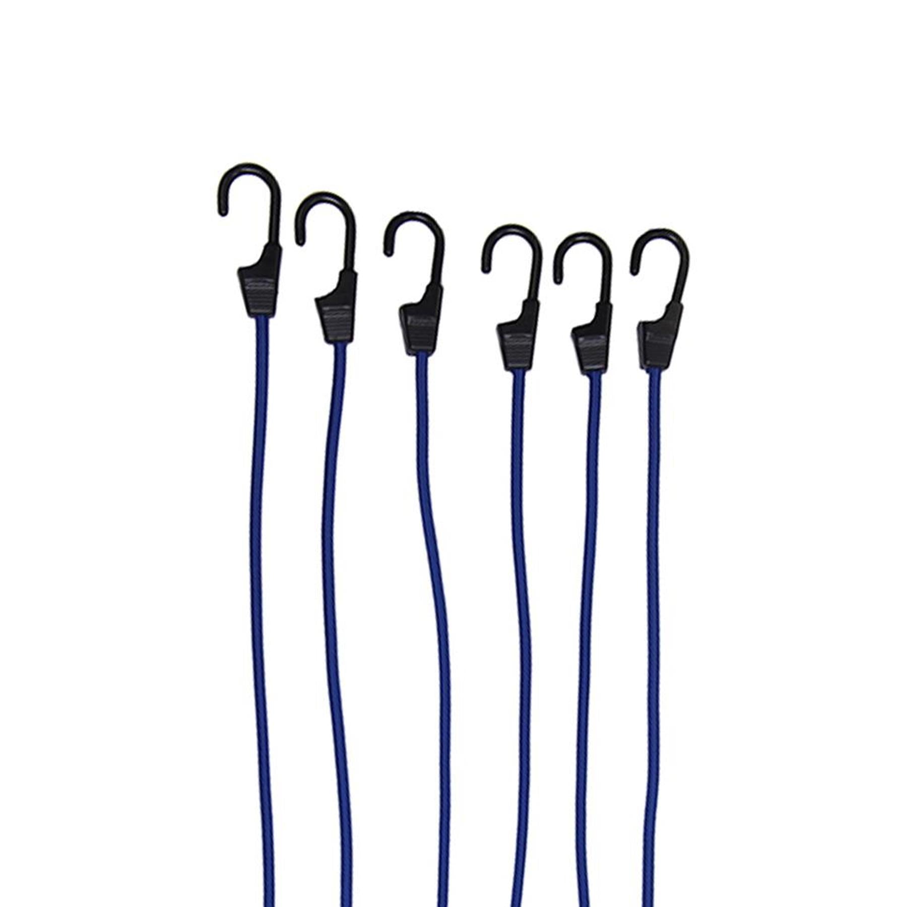 Bungee Cords 900mm Strong 6Pk Secure Luguage Load In Car Vans Bicycle Racks