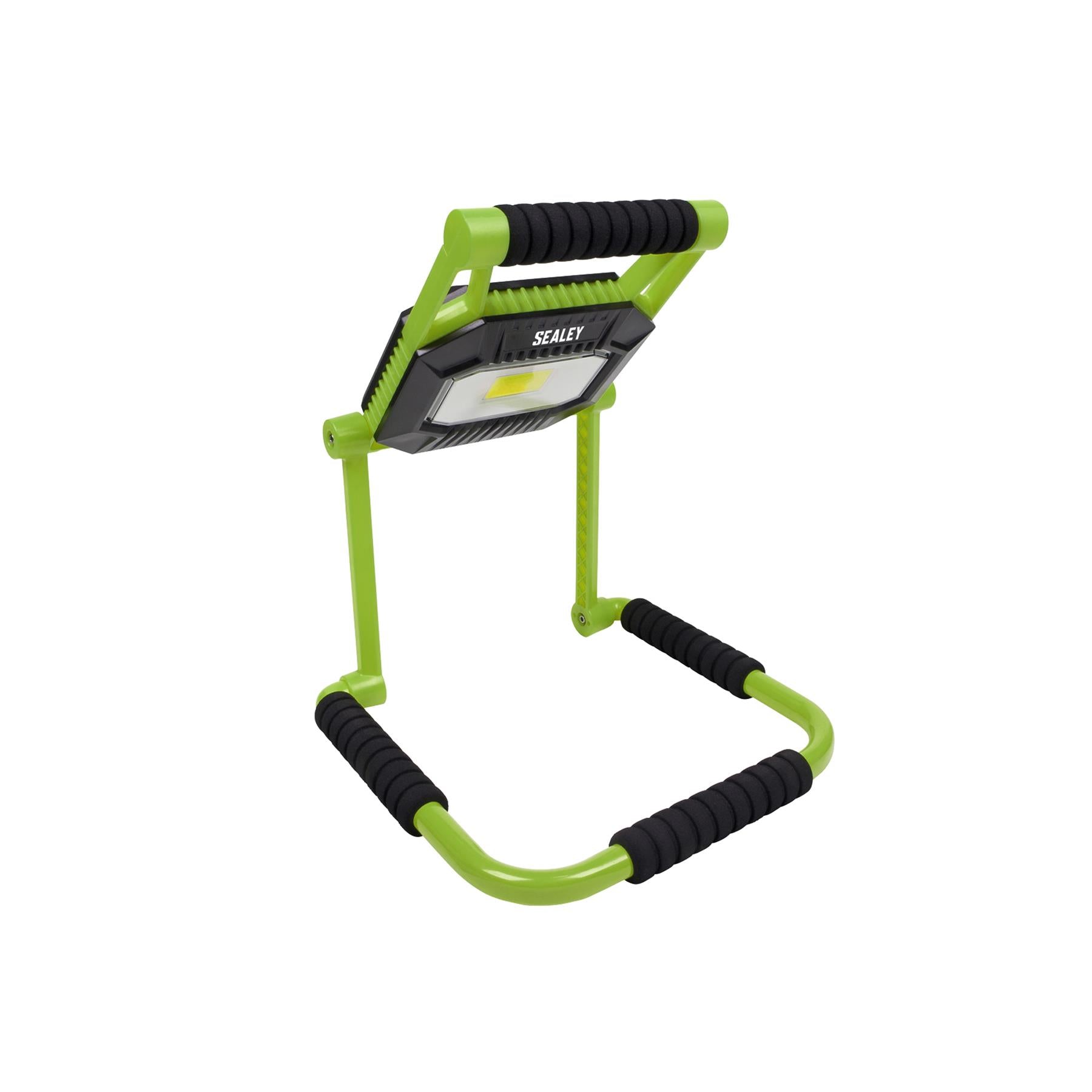 Sealey R/Charge Portable Fold Flat Floodlight 20W COB LED Li-ion