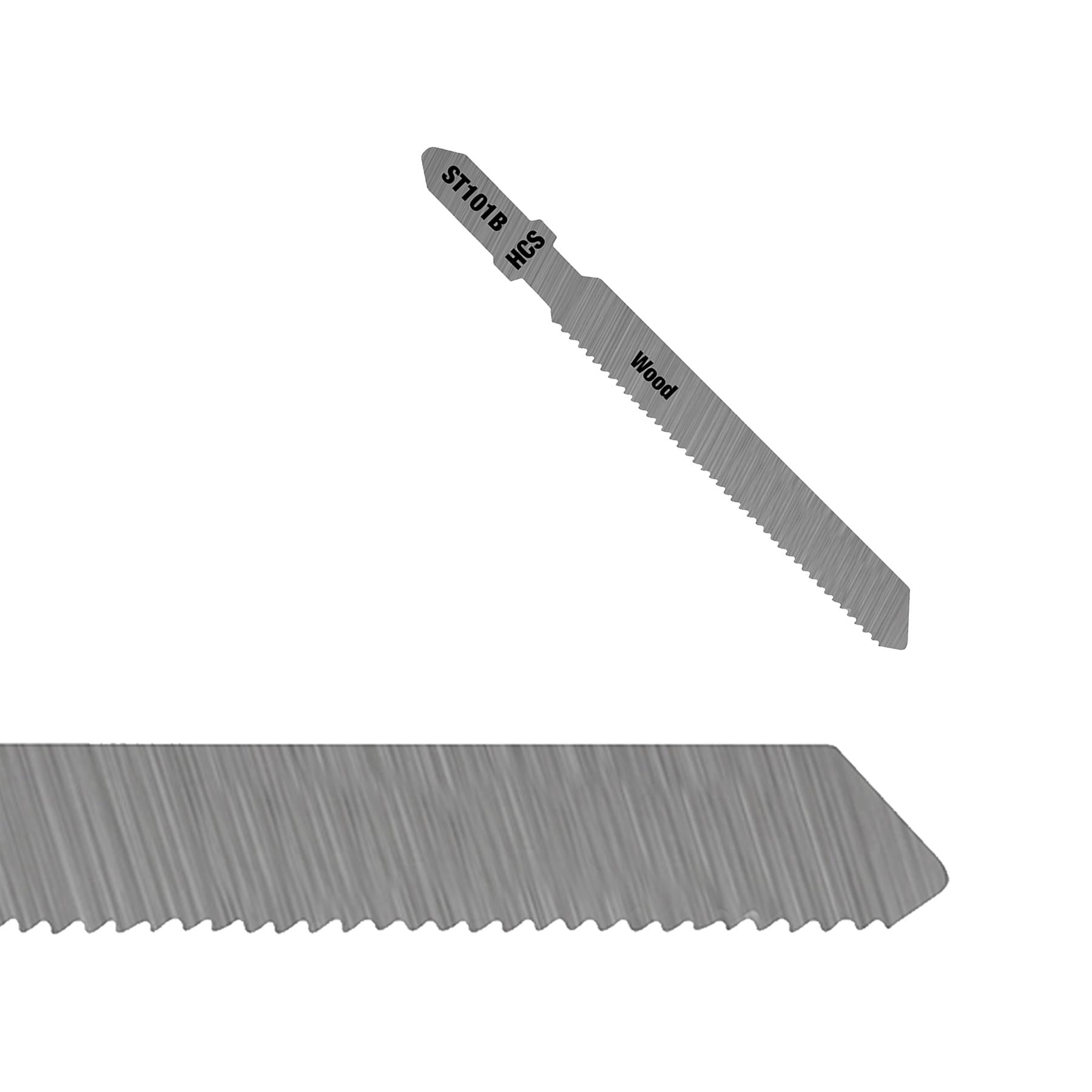 5 X Jigsaw Blade Blades Wood Cutting Softwood Pipes Profiles DIY ST101B