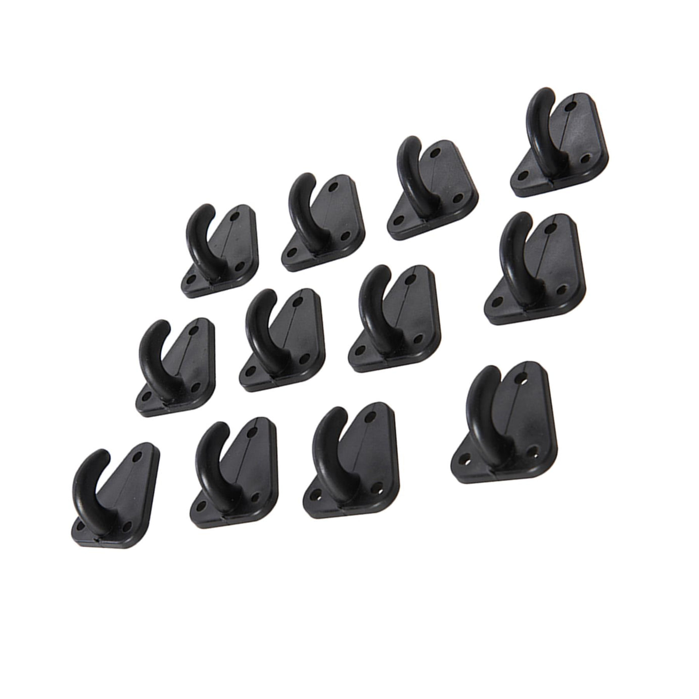 12 x Trailer Net Tarpaulin Hooks Multiuse And Fixings Roof Rack Caravan etc