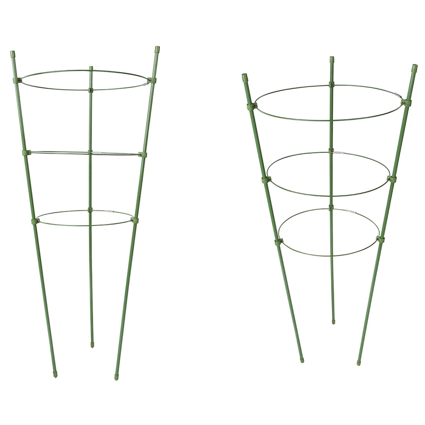 3-Tier Plant Support Durable Steel Rust Resistant Plastc Coating 180 200 & 220mm