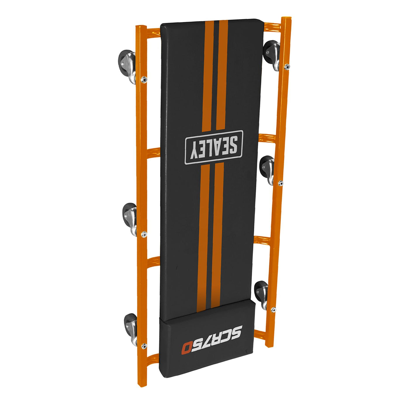 Sealey 36" Deluxe American-Style Creeper with Steel Frame - Orange