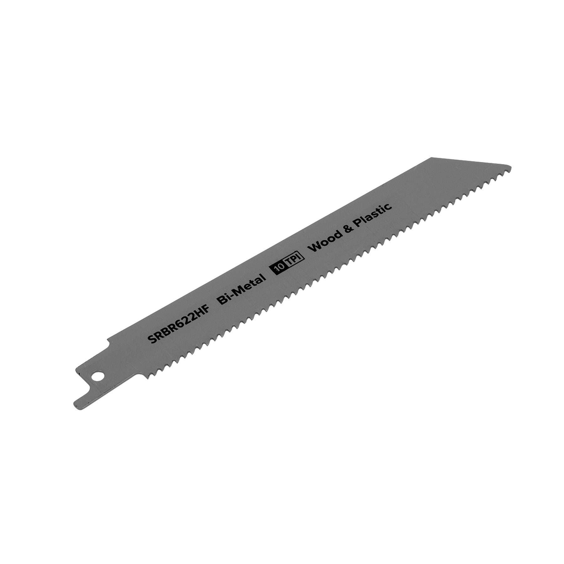 Sealey Reciprocating Saw Blade Wood & Plastics 150mm 10tpi - Pack of 5