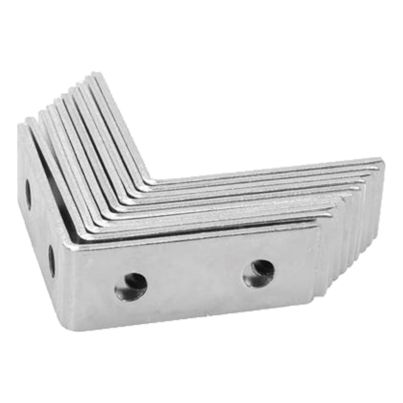 Metal Angle Brackets 90 Degree Corner Braces for shelf fence 50PC