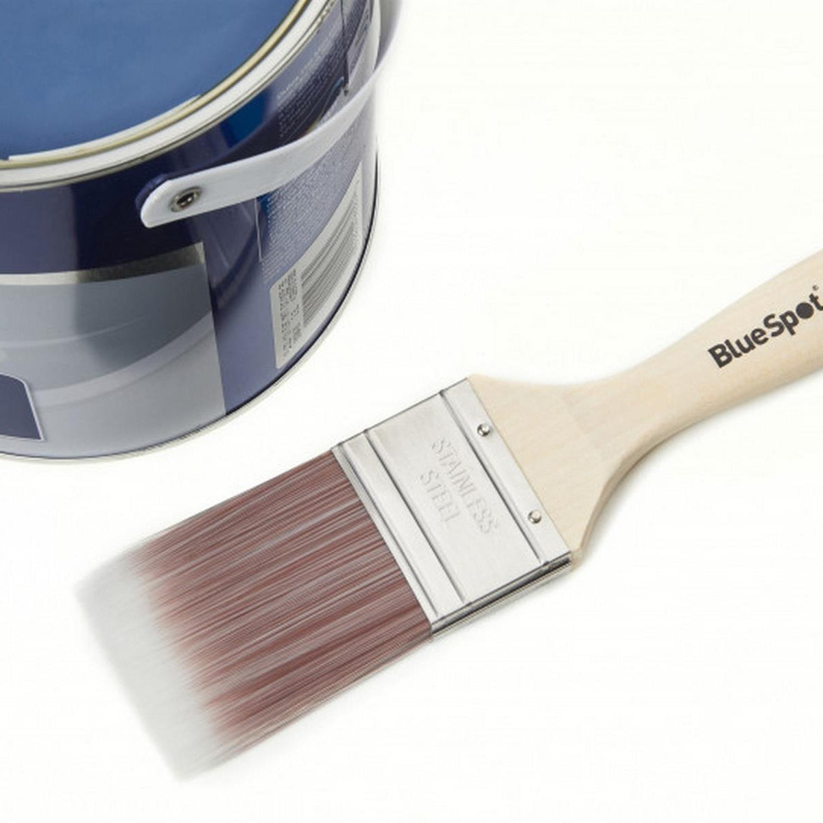 BlueSpot Paint Brush 1 1/2" (38mm) Small No Bristle Loss Paint Brush DIY
