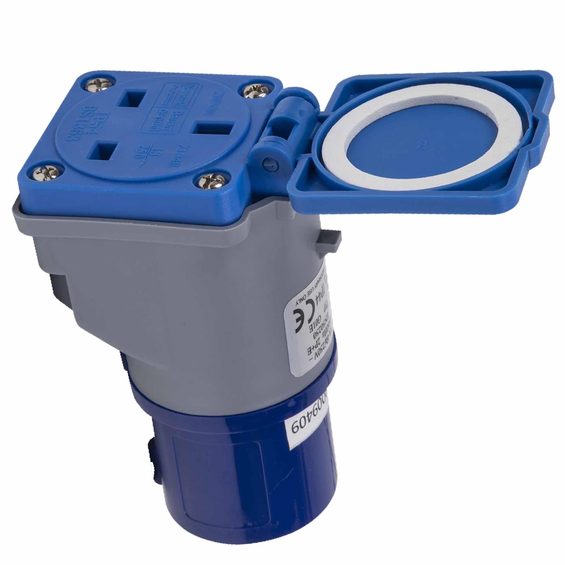 Sealey Socket Adaptor 16A/13A 230V