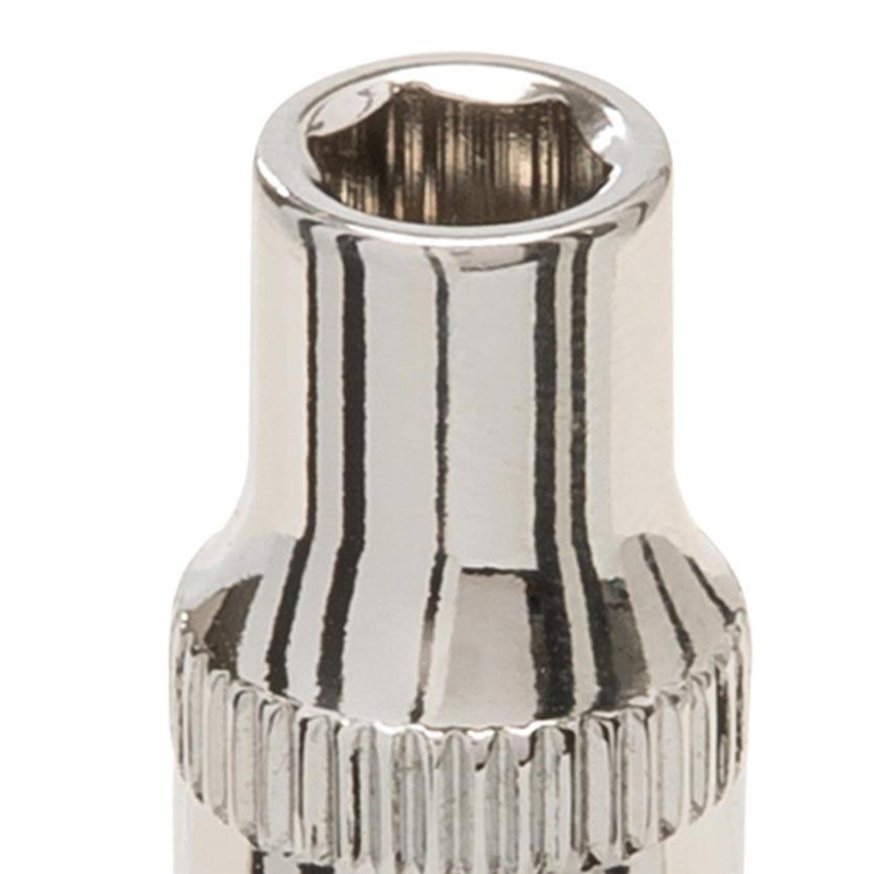 Quality Socket 1/4" Drive Metric Hex Square 5.5mm Individual Hex Polished Crv