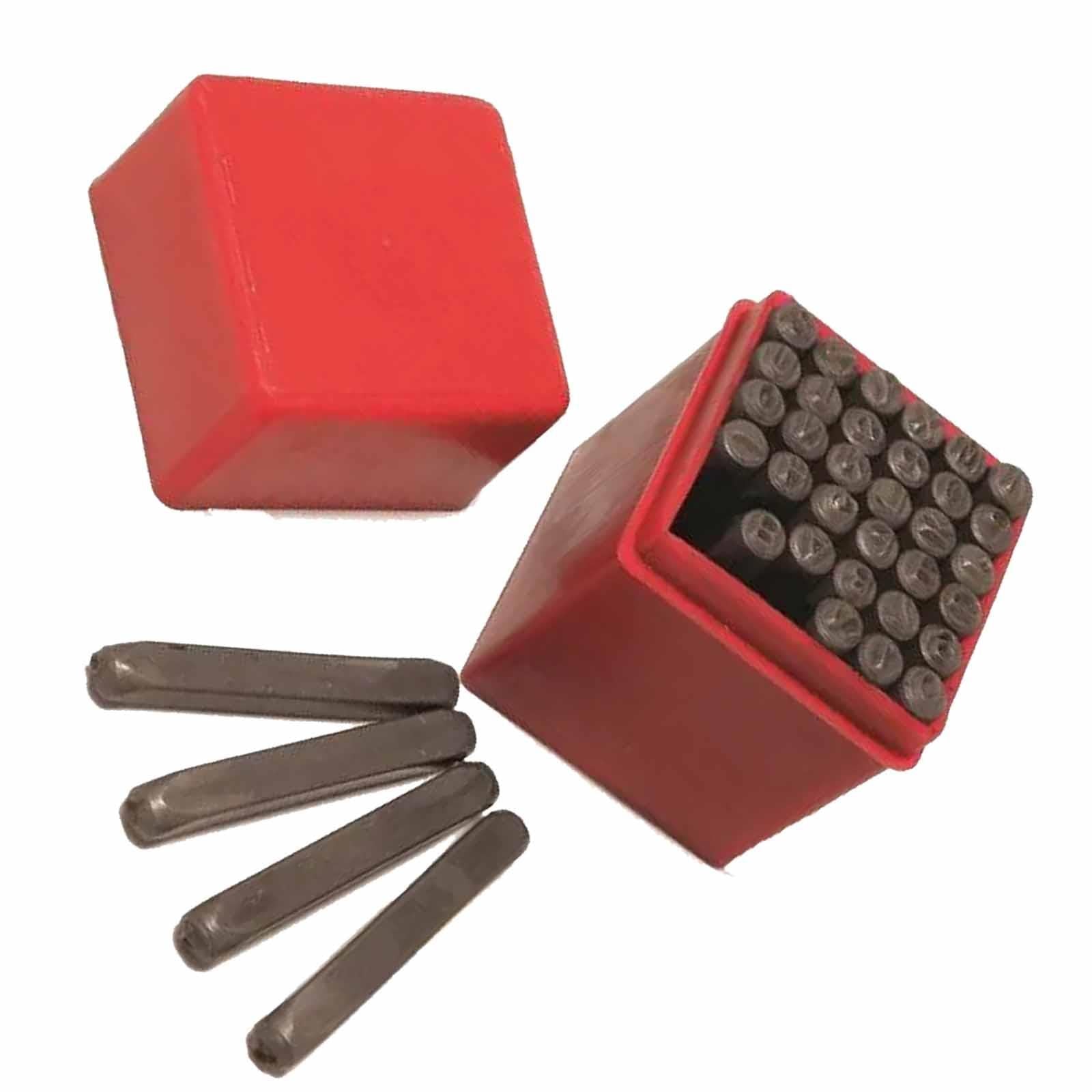 number and letter punch set