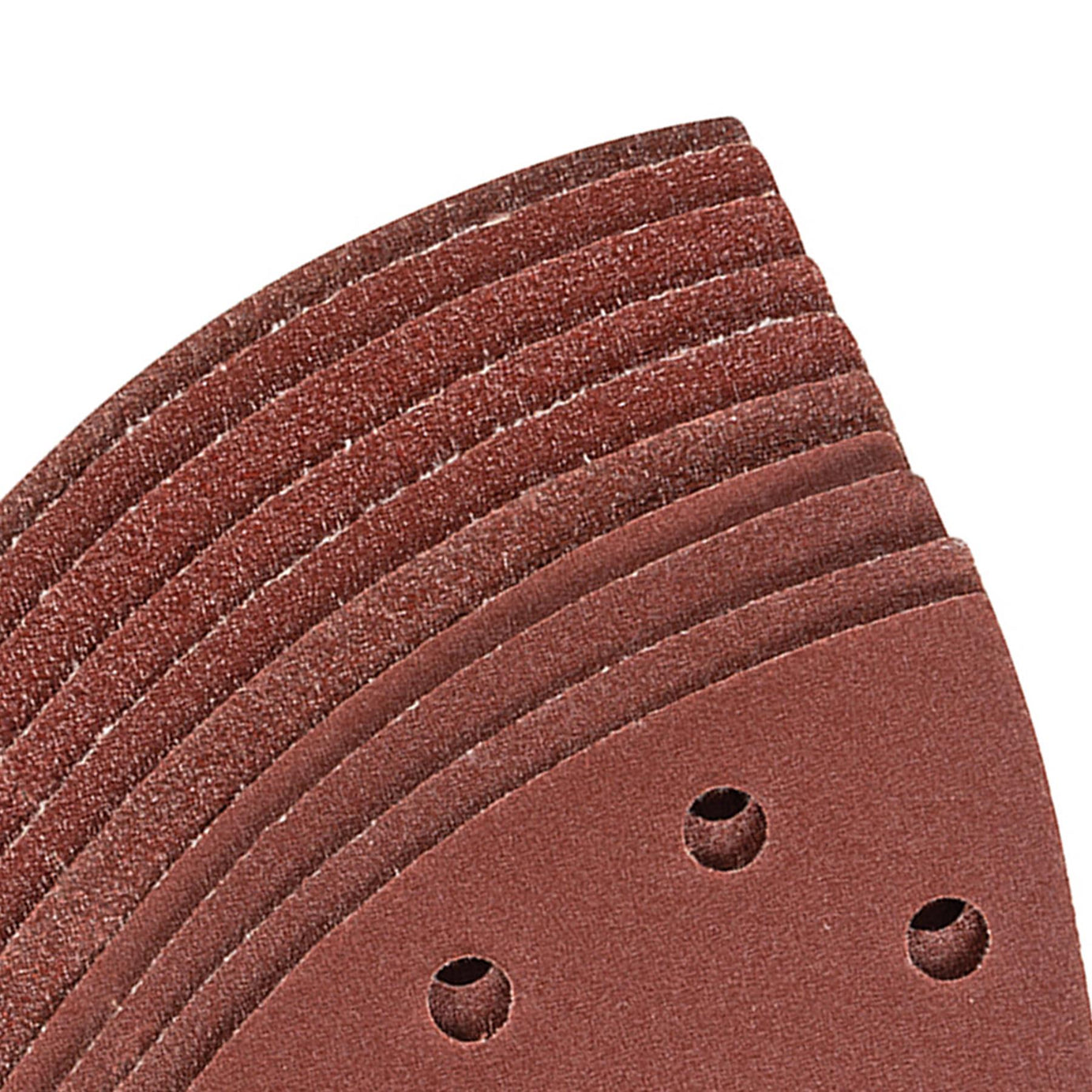 10 Bond Abrasive Sanding Sheets For Bosch PSM 100A Detail Palm Sander Mixed Grit