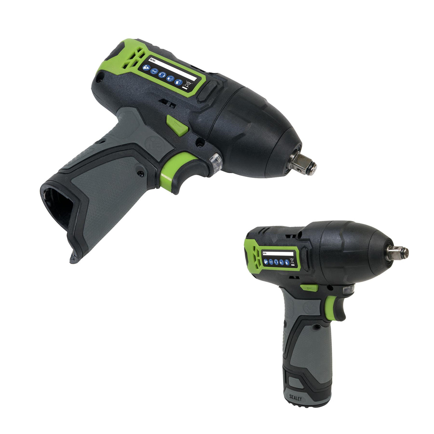 Sealey Cordless Impact Wrench 3/8"Sq Drive 10.8V 2Ah