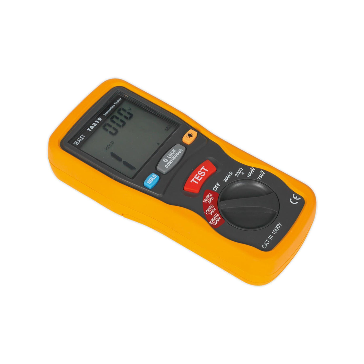 Sealey Digital Insulation Tester Batteries & Storage Case - TA319