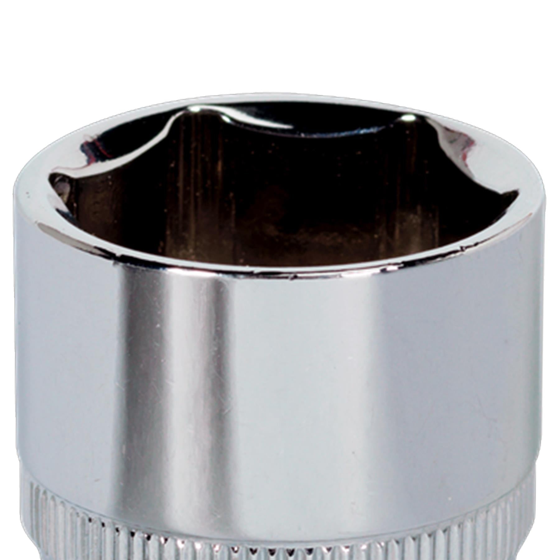 Sealey WallDrive Socket 21mm 3/8"Sq Drive Fully Polished