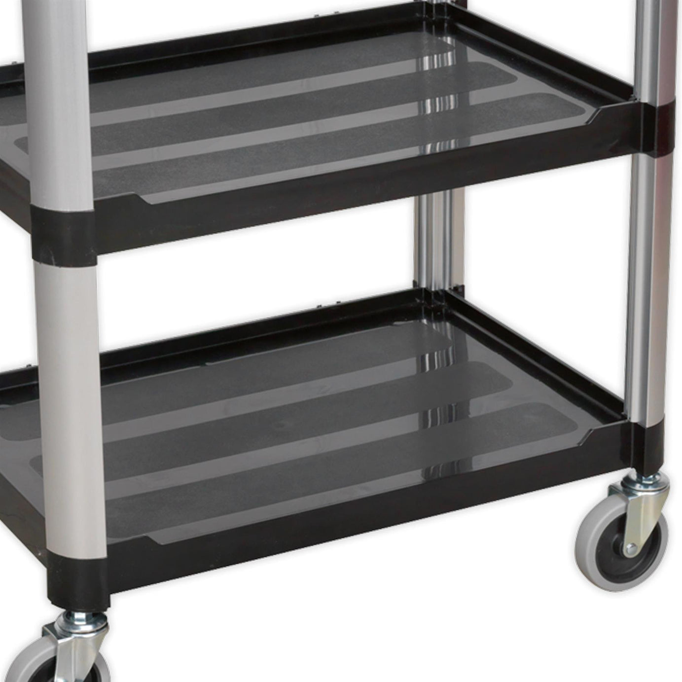 Sealey Workshop Trolley 3-Level Composite 40kg capacity per shelf