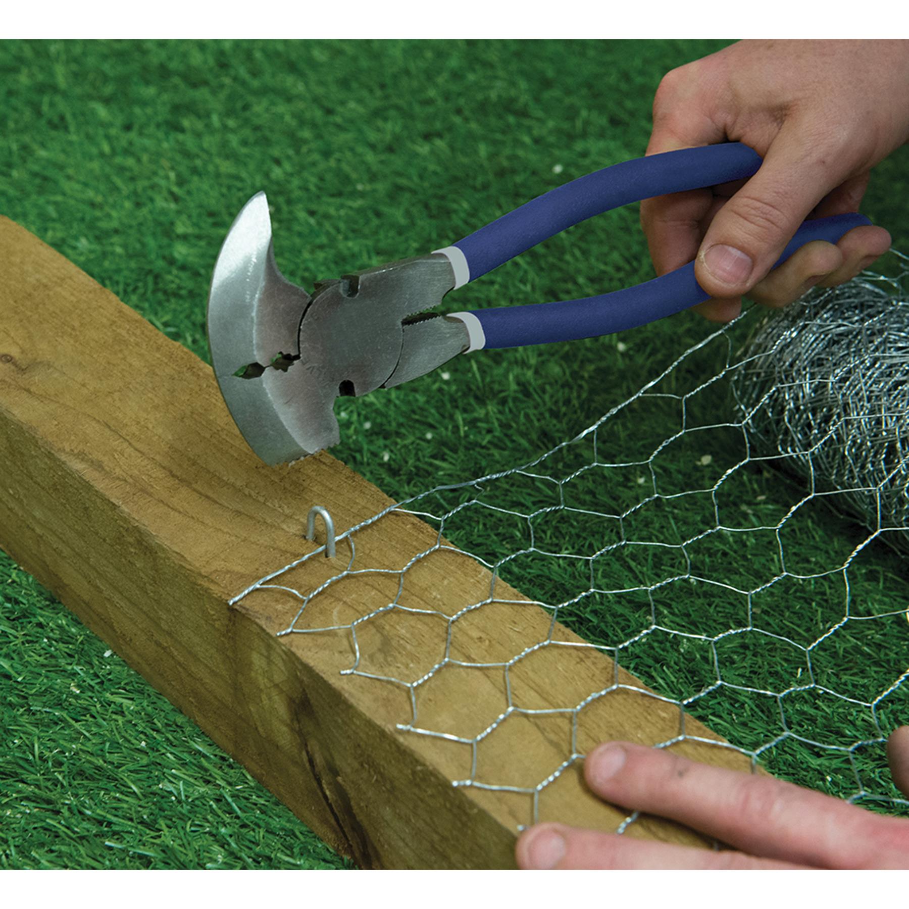 Fencing Pliers 270mm Use For Nailing Staples & Gripping Twisting Pulling Wire