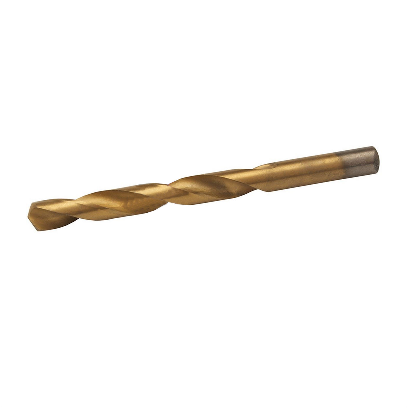 Hss Titanium-Coated Drill Bits 12.0mm Durable High Speed Metal Wood Plastic