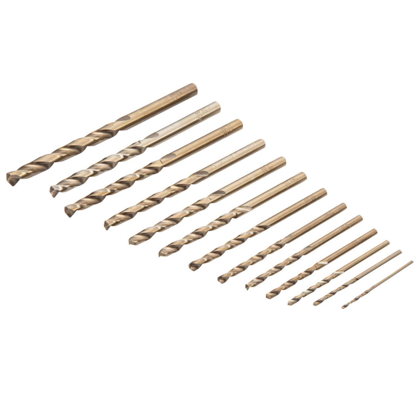 BlueSpot 13 Piece HSS Drill Bit Set Steel 1.5mm To 6.5mm Drill Bits