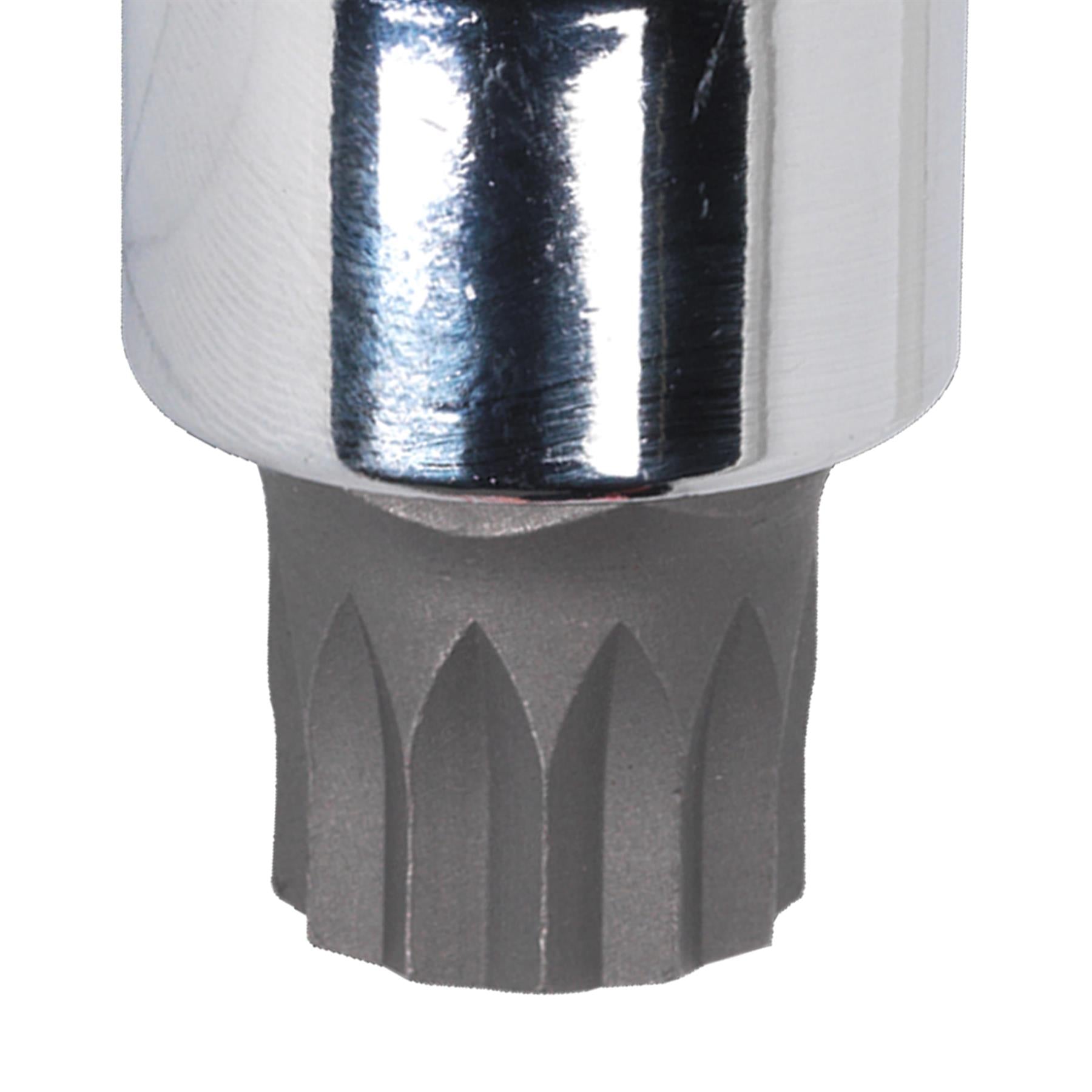 Sealey Security Spline Socket Bit M16 1/2"Sq Drive