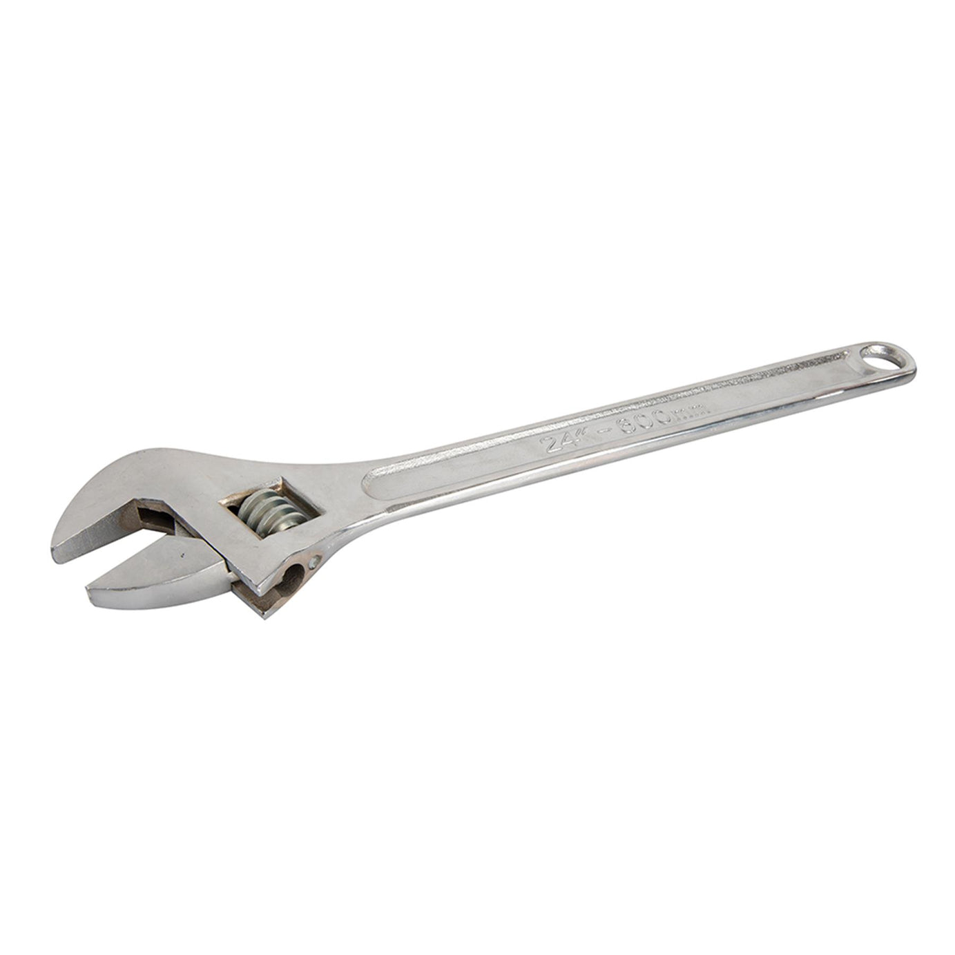 Adjustable Wrench 600mm Length - Jaw 57mm Drop-Forged Chrome Plated New