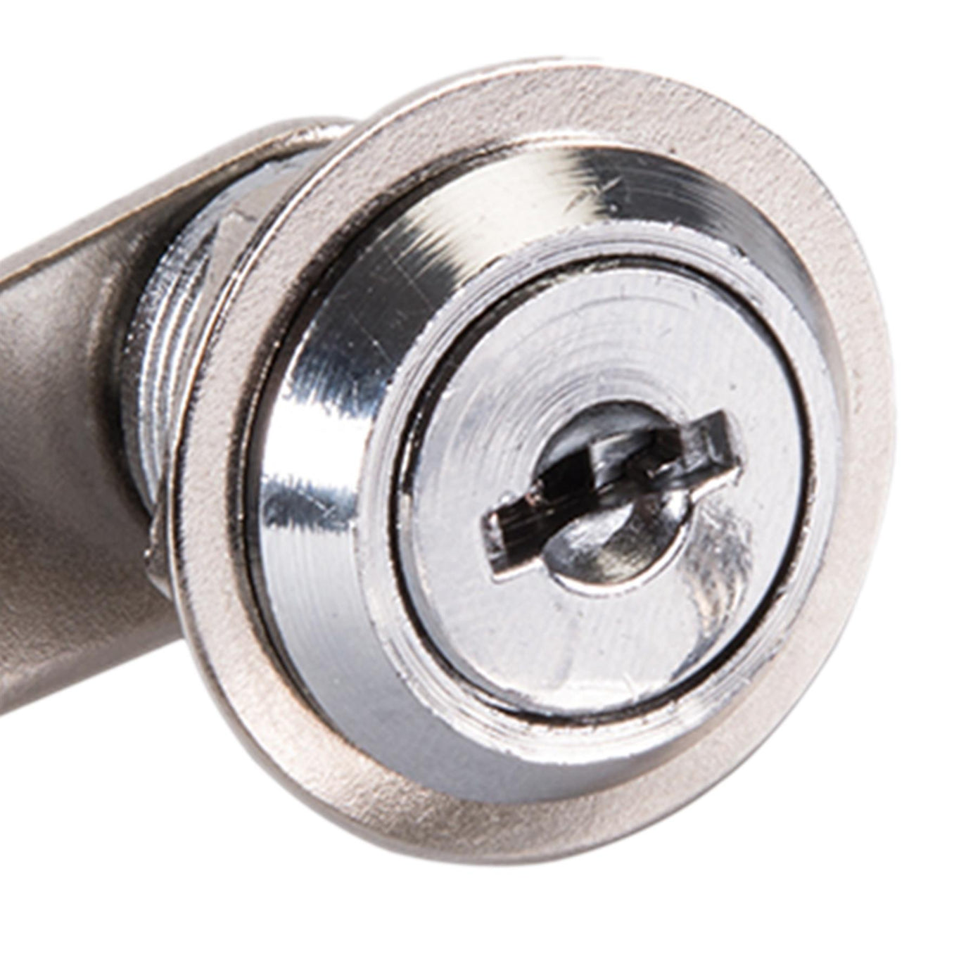 16mm Cam Lock For Filing Cabinet Mailbox Drawer Locker Secure Keys Nickel Plated