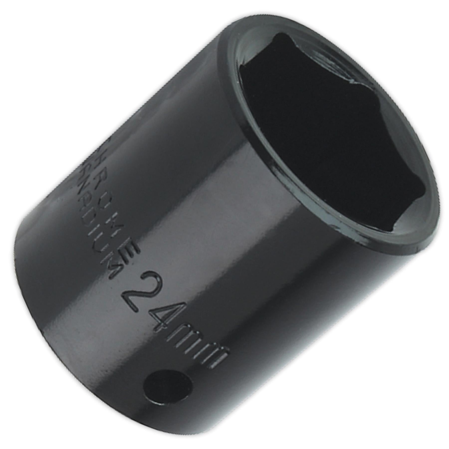 Sealey Impact Socket 24mm 1/2"Sq Drive