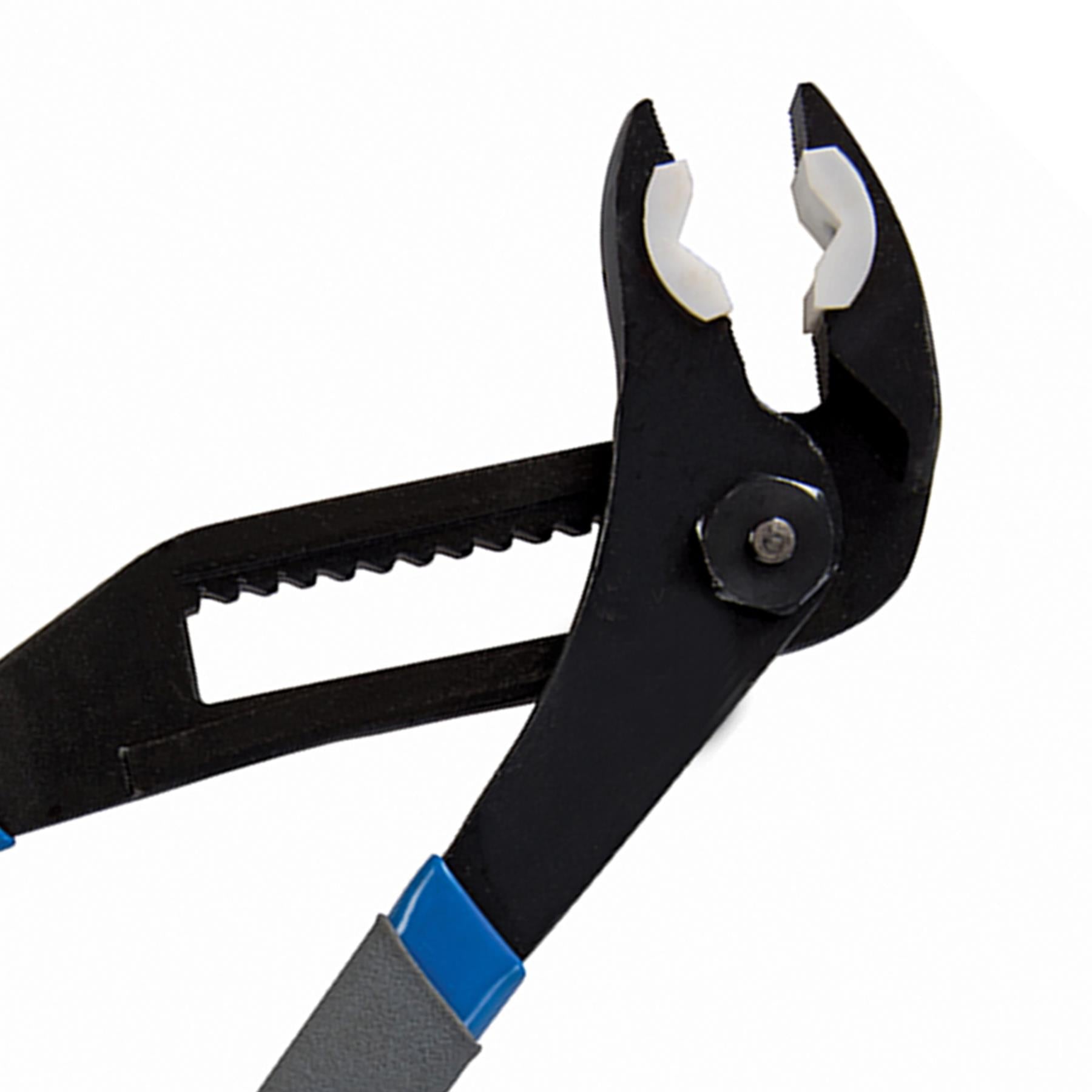 Quick Adjusting Soft-Jaw Pliers 280mm - Jaw 65mm Spring-Action Ratchet Mechanism