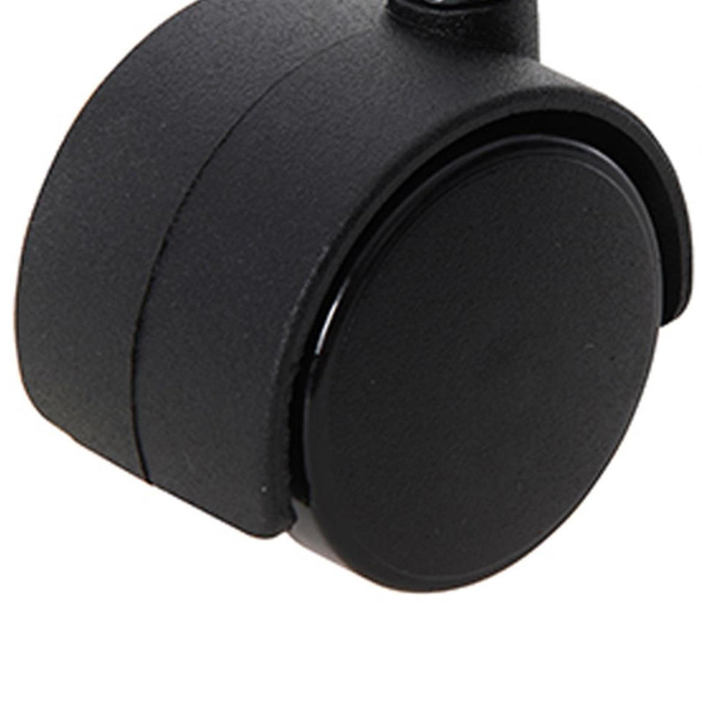 4Pk Twin Wheel Castor Bolt - 40mm Bolt Twin Swivel Action Non-Marking Tyres