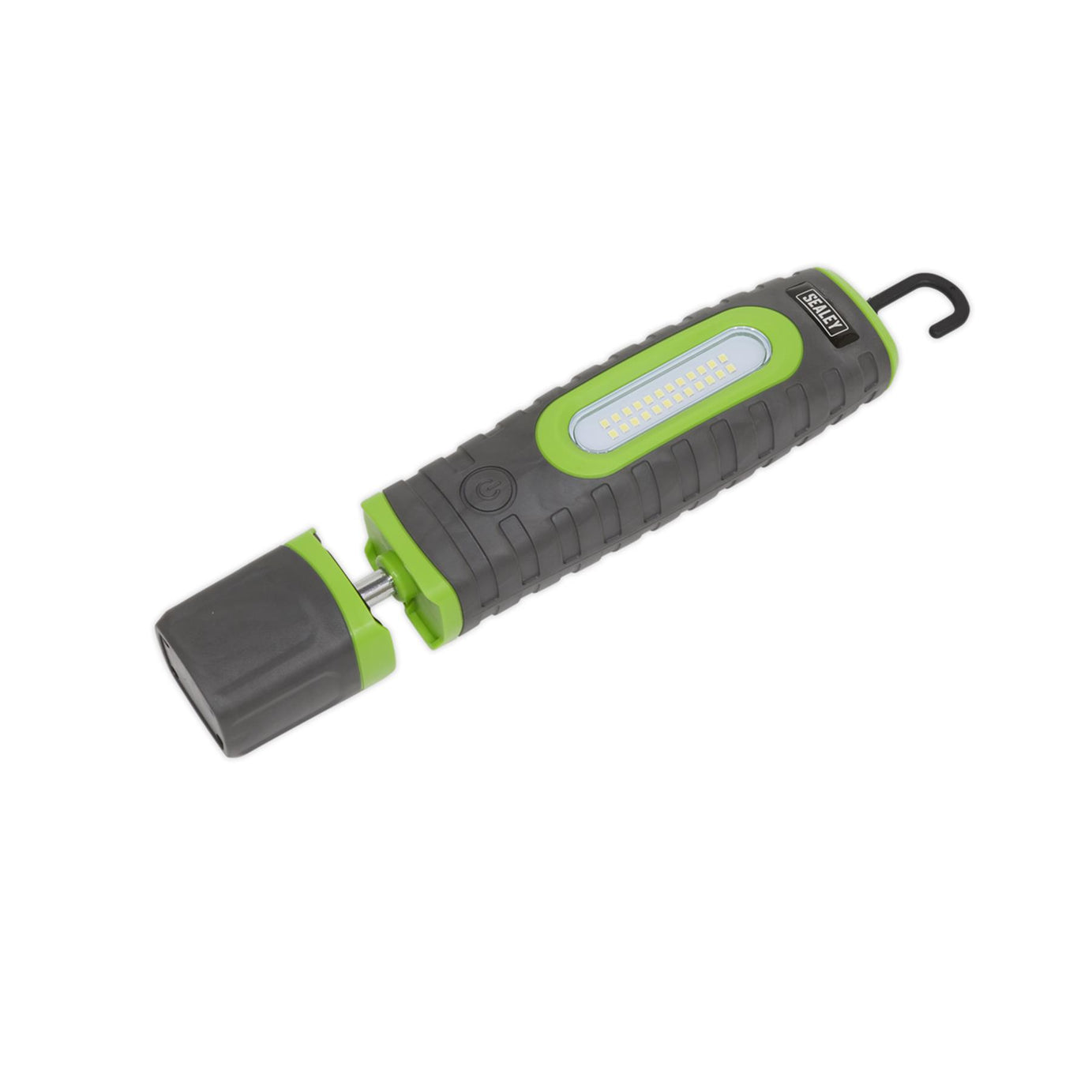 Sealey R/Charge 360 Insp Light 24 SMD & 3W LED Green 2 x Li-ion