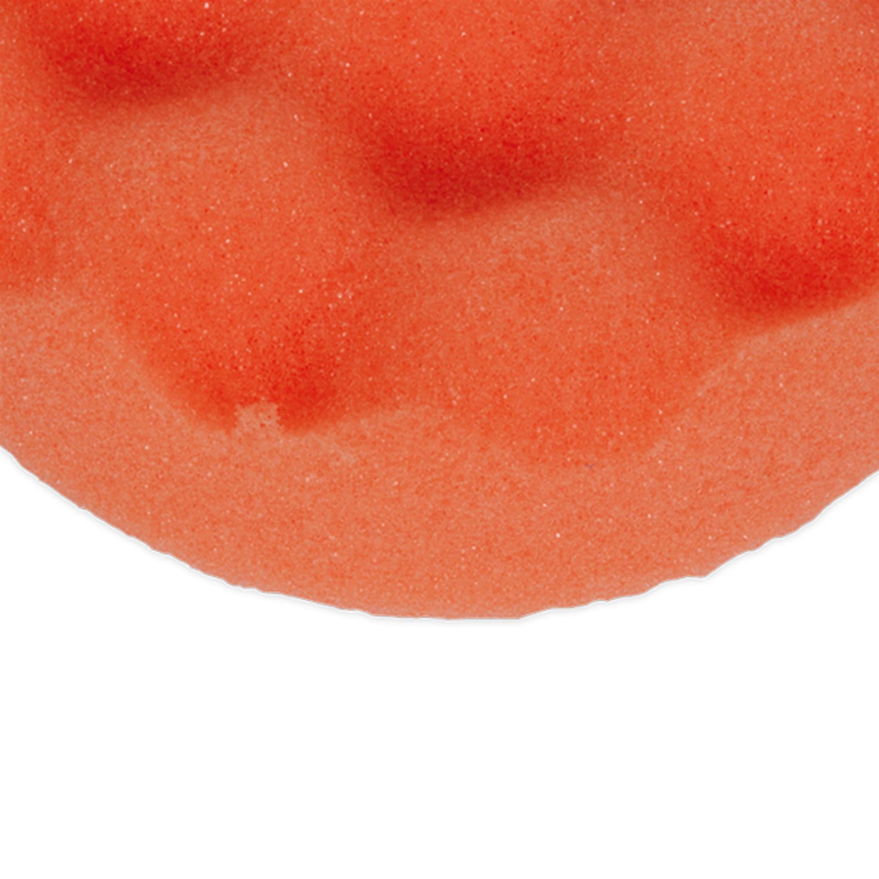 Sealey Buffing & Polishing Foam Head Hook/Loop 80x25mm Orange/Firm