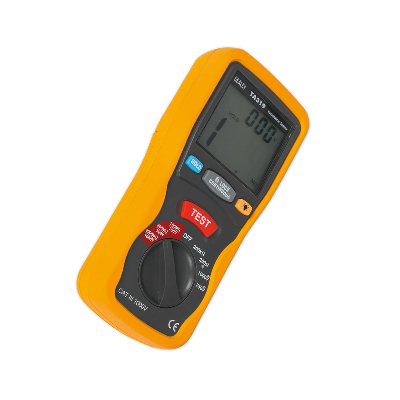 Sealey Digital Insulation Tester Batteries & Storage Case - TA319