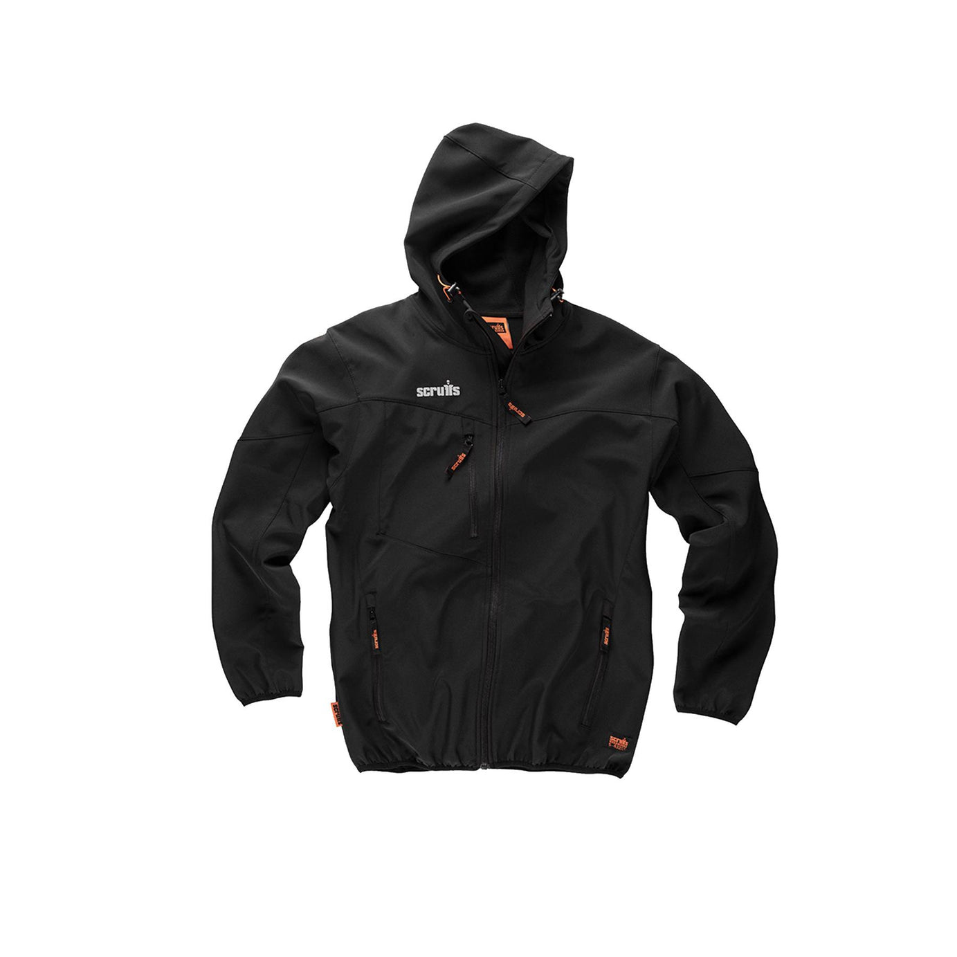 Scruffs Worker Softshell Jacket Black (XL) Men's Trade Work Coat