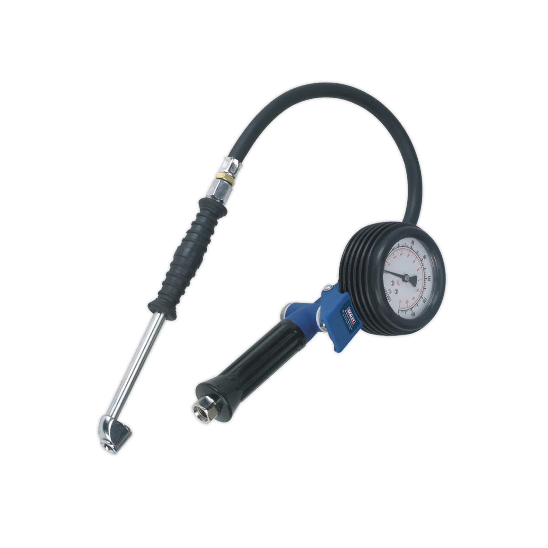 Sealey Jumbo Tyre Inflator with Push-On Connector