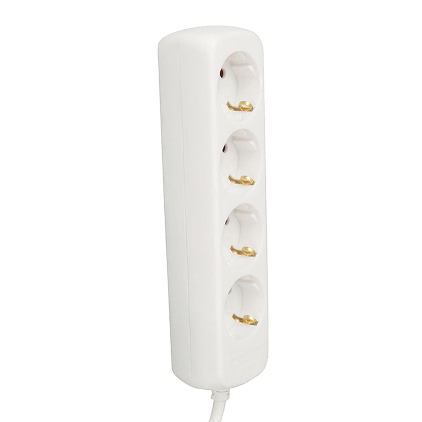 European Type F Schuko Extension Lead 4-Gang 1.5M Child Safety Shutters