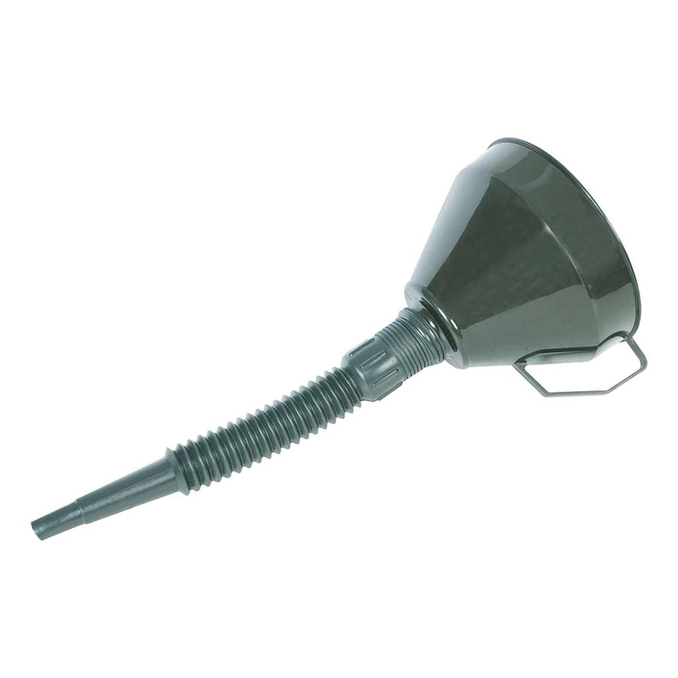 Plastic Funnel With Spout - 160mm - With Brassed Gauze Filter Thick Durable