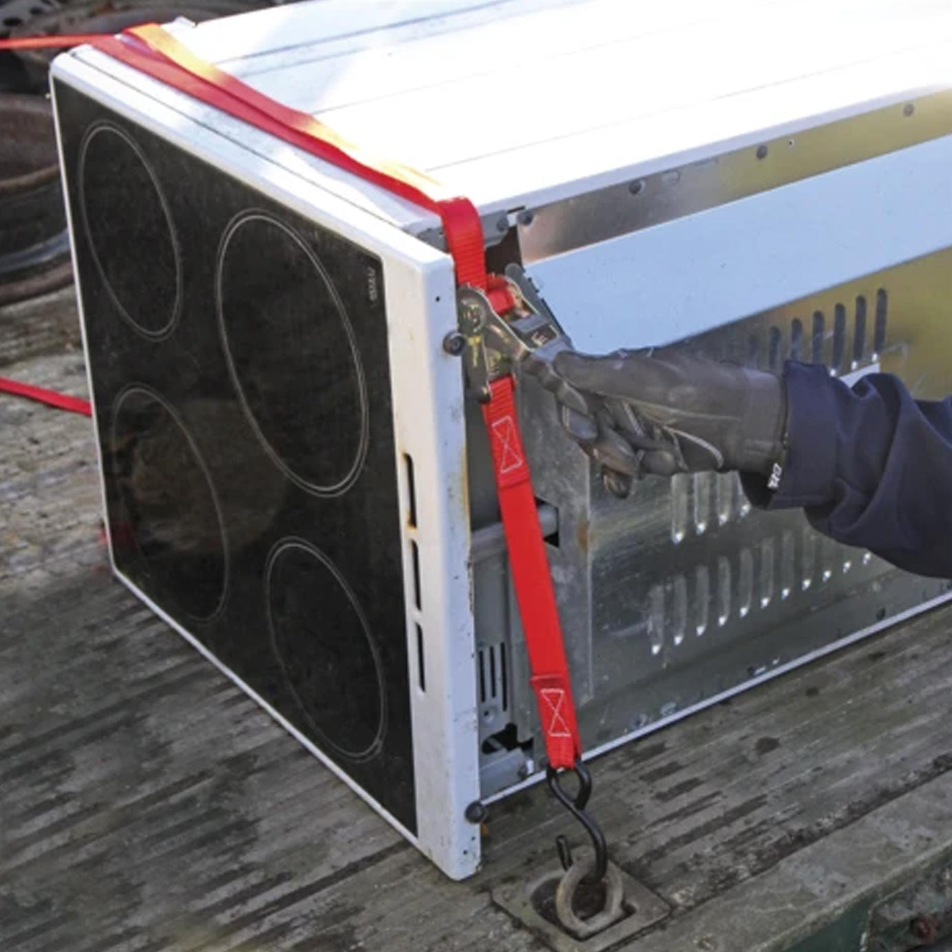 Tie Down & Bungee Cord Set 6pc Suitable For Securing Loads Sealey