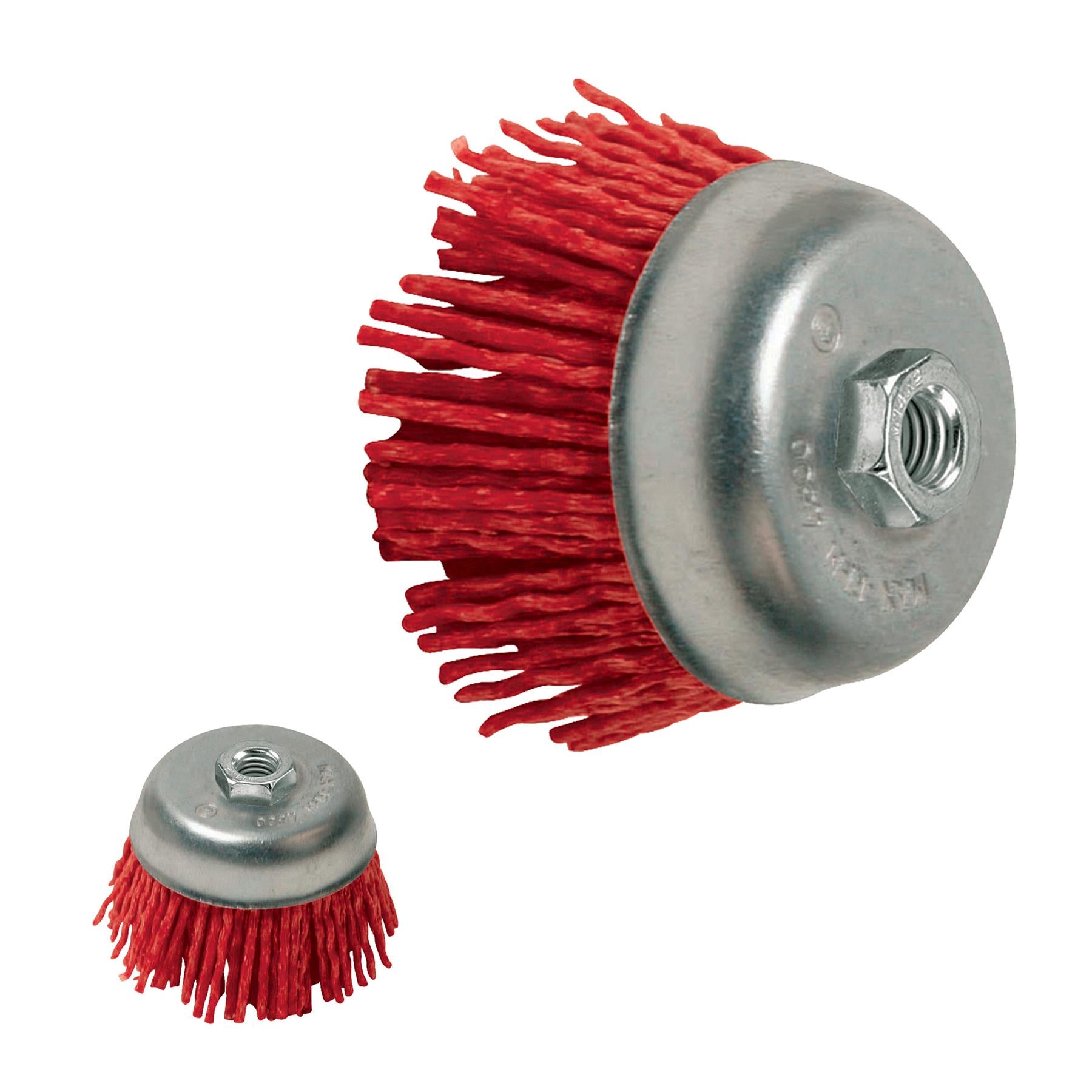 75mm Nylon Filament Abrasive Cup Brush - Coarse Hand Tools Professional Kit