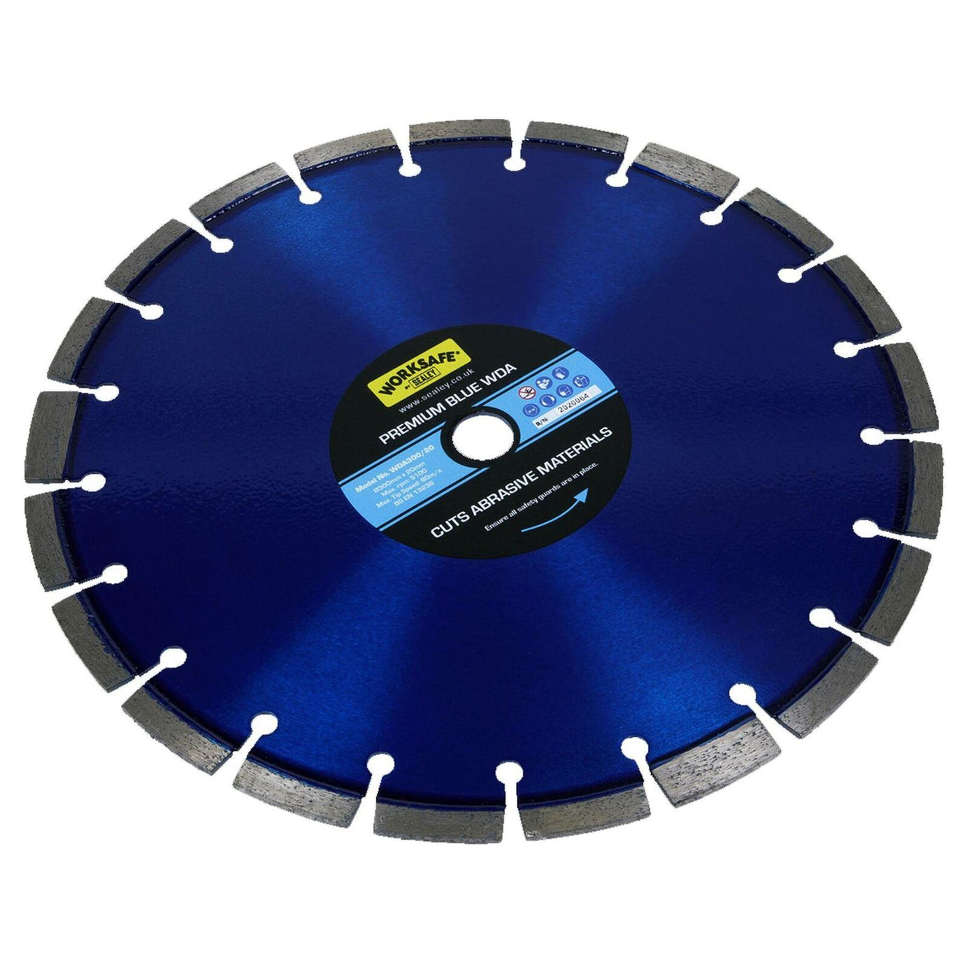 Sealey Premium Blue WDA Diamond Blade Ø230 x 22mm