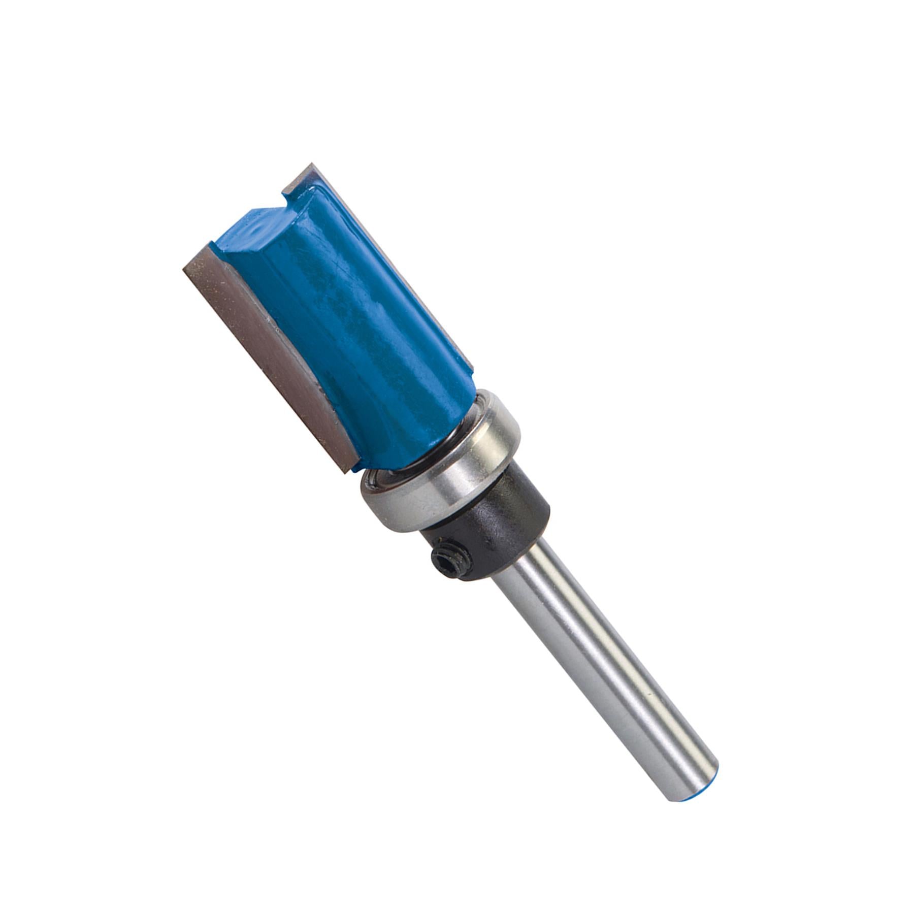 1/4" inch Shank Template Cutter Router Bit TCT 5/8" x 1" x 5/8"Twin Fluted Jig