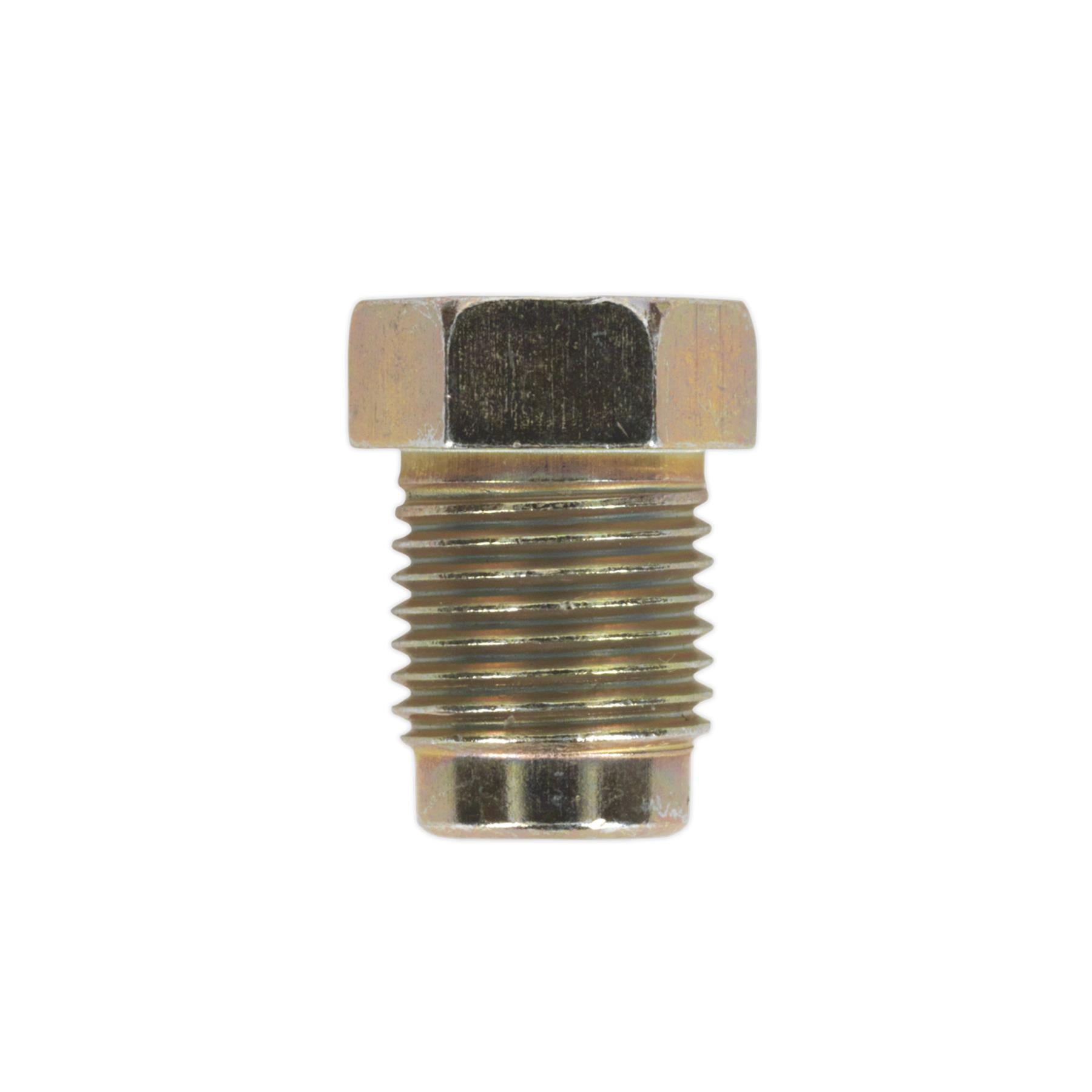 Sealey Brake Pipe Nut M10 x 1mm Short Male Pack of 25
