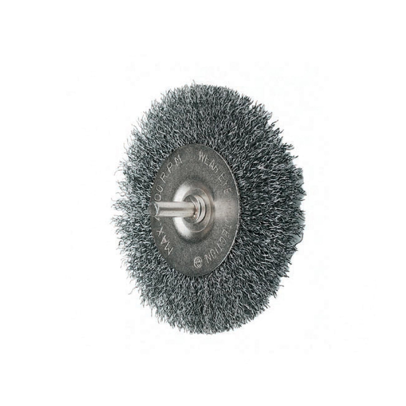 Rotary Steel Wire Wheel Brush 75mm Cleaning Descaling Deburring For Metal Stone