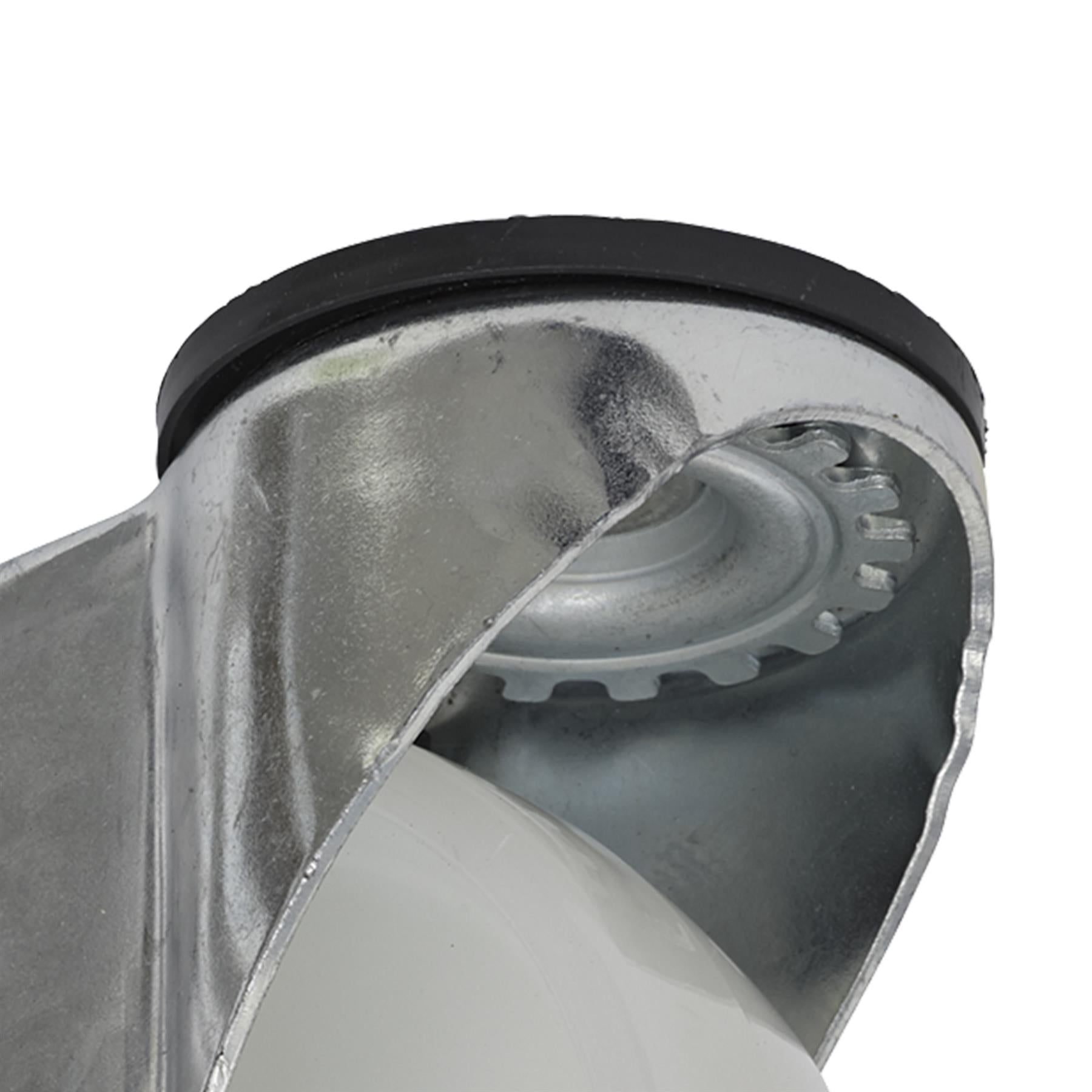 Sealey Castor Wheel Bolt Hole Swivel with Total Lock 125mm