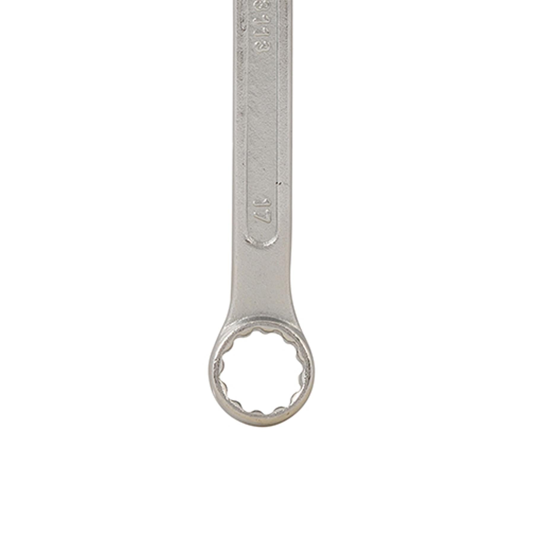 Combination Spanner Metric Set 6Pce Range: 8 - 17mm Polished Chrome Vanadium